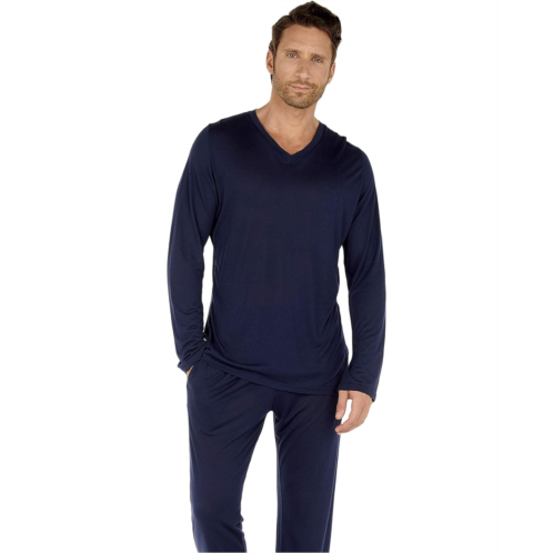 Mens HOM Cocooning Modal Long Sleeve Shirt