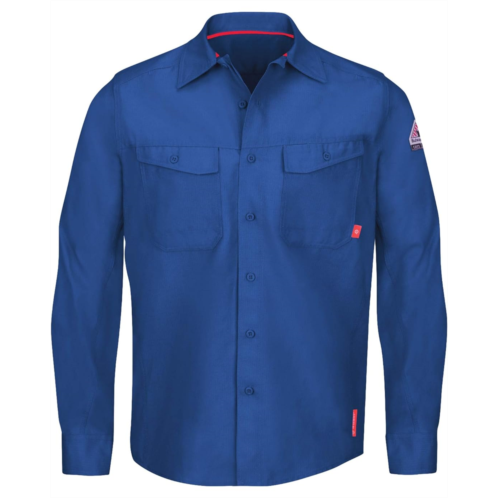 Mens Bulwark FR iQ Series Endurance Collection FR Work Shirt