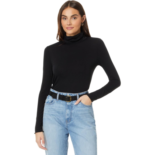 Womens Splendid Bam boo Turtleneck Long Sleeve