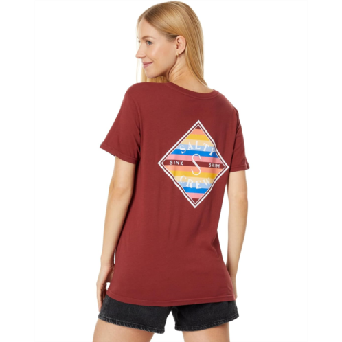 Salty Crew Tippet Fill Short Sleeve Boyfriend Tee