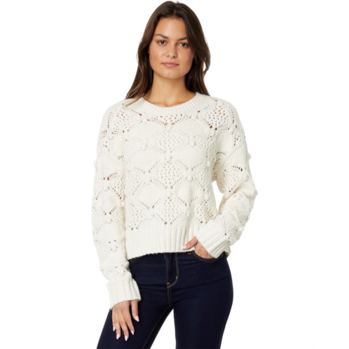 Lucky Brand Open Stitch Pullover Sweater