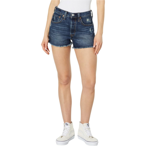 Womens Levis Womens 501 High-Rise Shorts