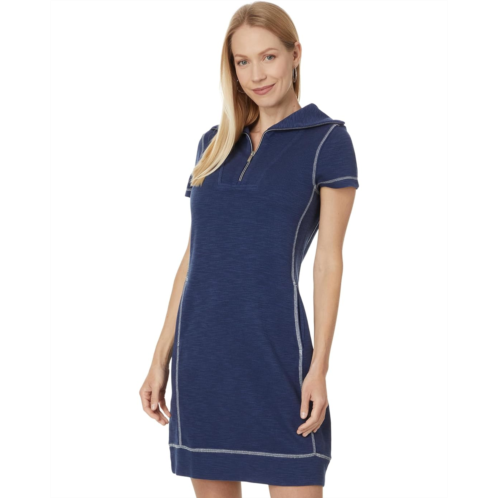 Womens Tommy Bahama Tobago Bay 1/2 Zip Short Dress