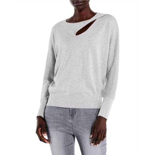 Womens NIC+ZOE Soft Sleeve Twist Sweater Tee