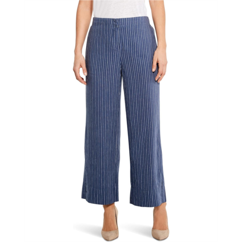 NIC+ZOE Petite Central Park Wide Leg Ankle Pants