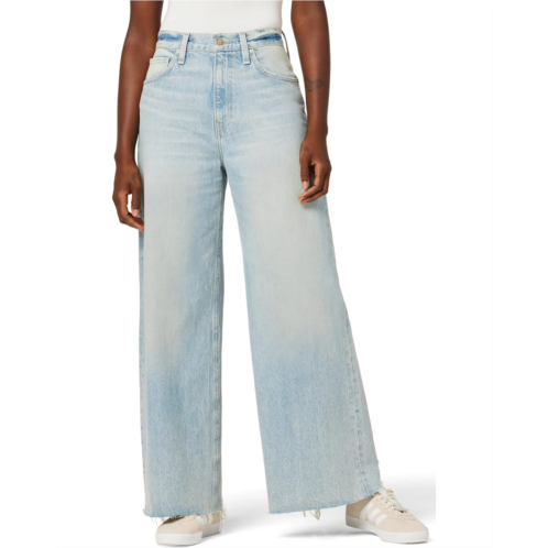 Hudson Jeans James High-Rise Wide Leg Barefoot in Iris