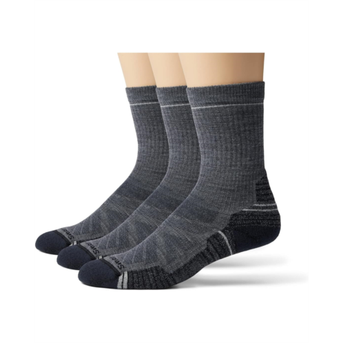 Mens Smartwool Hike Light Cushion Crew Socks 3-Pack