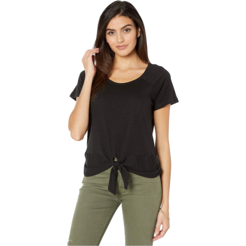 Sanctuary Lou Ruched Tie Tee