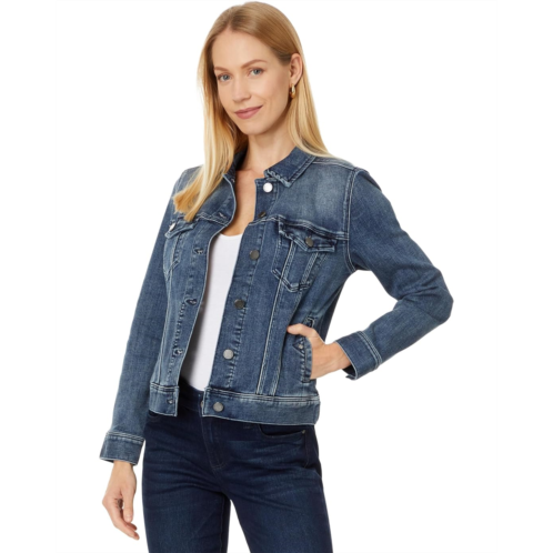 Womens Liverpool Los Angeles Classic Jean Jacket Stretch Denim