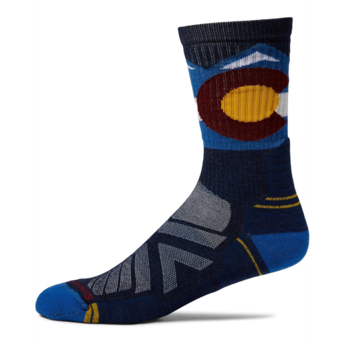 Mens Smartwool Hike Light Cushion Colorado Crew Socks