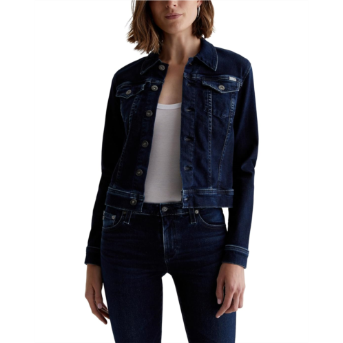 Womens AG Jeans Robyn Fitted Denim Jacket