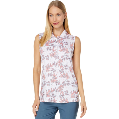 PUMA Golf Cloudspun Flora Sleeveless Polo