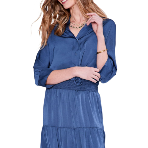 Womens NIC+ZOE Soft Drape Town Shirt