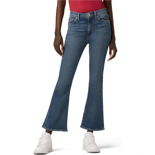 Hudson Jeans Barbara High-Rise Bootcut Crop in Scenic