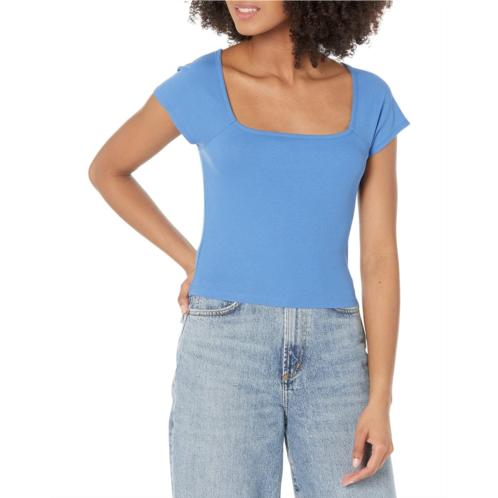 Madewell Brightside Aruba Square Neck Tee