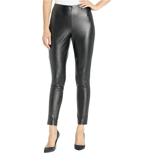 Womens Vince Camuto Stretch Pleather Pull-On Pants