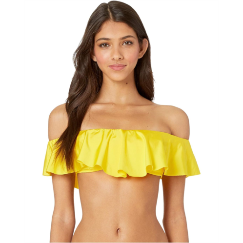 Trina Turk Indo Solids Off-the-Shoulder Bandeau