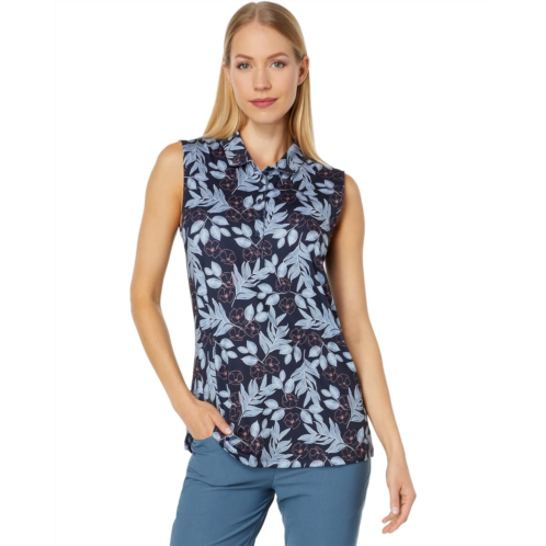 PUMA Golf Cloudspun Flora Sleeveless Polo