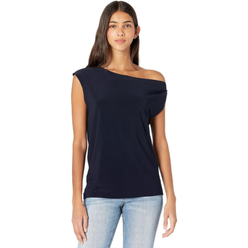 Womens Norma Kamali Drop Shoulder Top