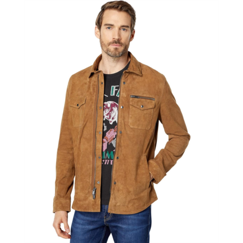 Mens John Varvatos Shilo Light Suede Jacket L1227V1B