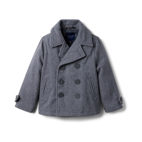 Janie and Jack Wool Peacoat (Toddler/Little Kids/Big Kids)