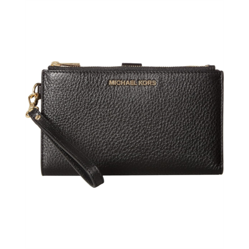 MICHAEL Michael Kors Adele Double-Zip Wristlet 7+