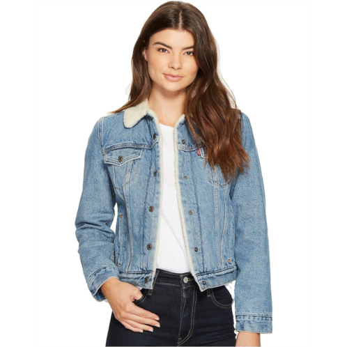 Womens Levis Womens Original Sherpa Trucker Jacket