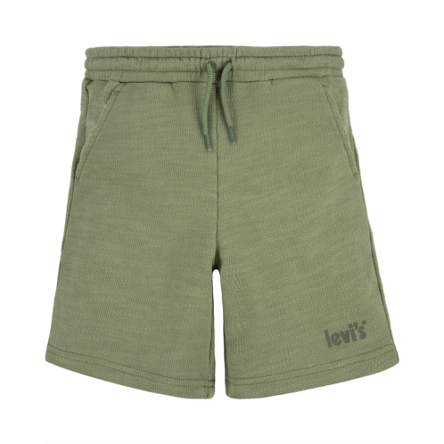 Levi  s Kids French Terry Jogger Shorts (Little Kids)