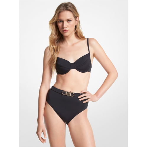 Michaelkors Stretch Nylon Underwire Bikini Top