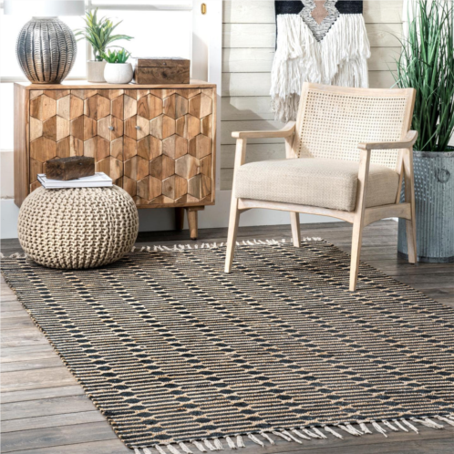 NuLOOM lavena printed winged trellis area rug