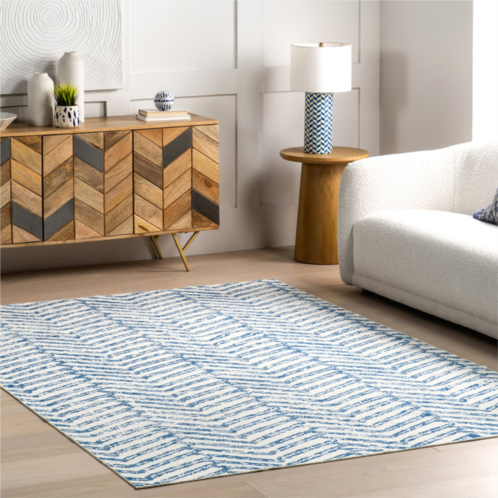 NuLOOM rosanne machine washable geometric area rug