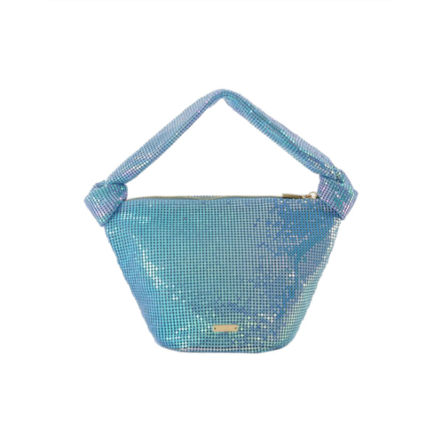 gia epaule bag accessories - cult gaia - blue ciel - strass