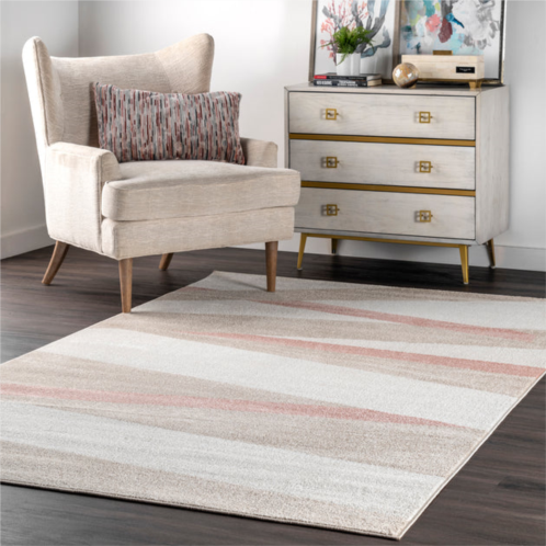 NuLOOM peyton pastel strokes area rug