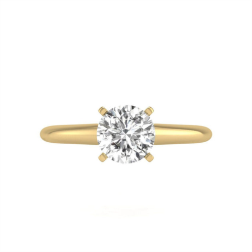 Diana M. diana m lab 14kt yg 1ct tw lgd 4prong solitaire ring