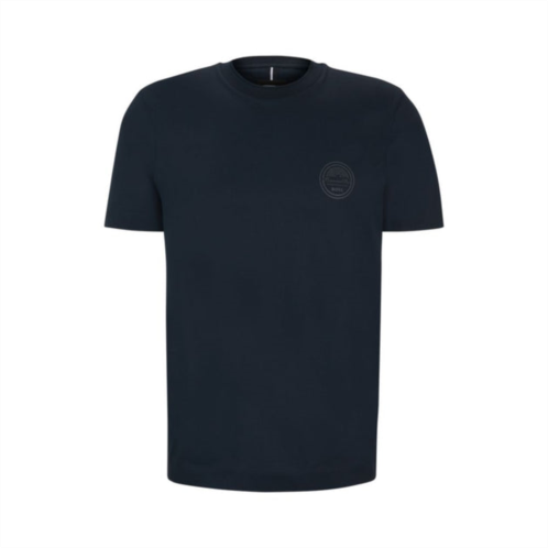 BOSS porsche x mercerized-cotton t-shirt with special branding