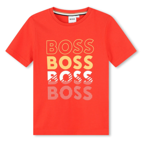 BOSS red logo t-shirt