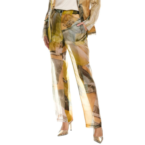 Helmut Lang silk car trouser