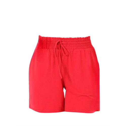 ZENANA danna short in red