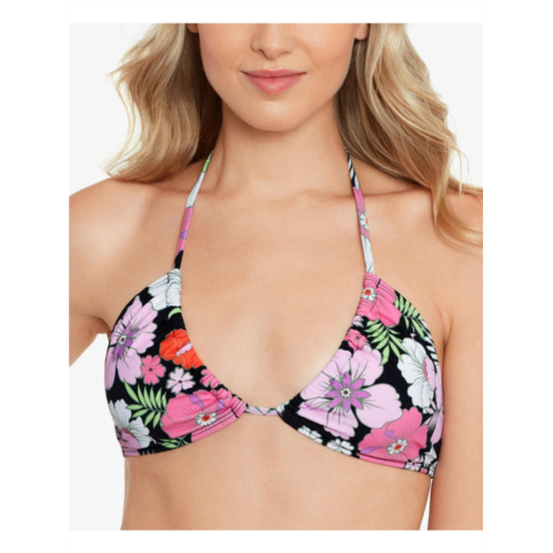 Salt + Cove juniors womens floral print convertible bikini swim top