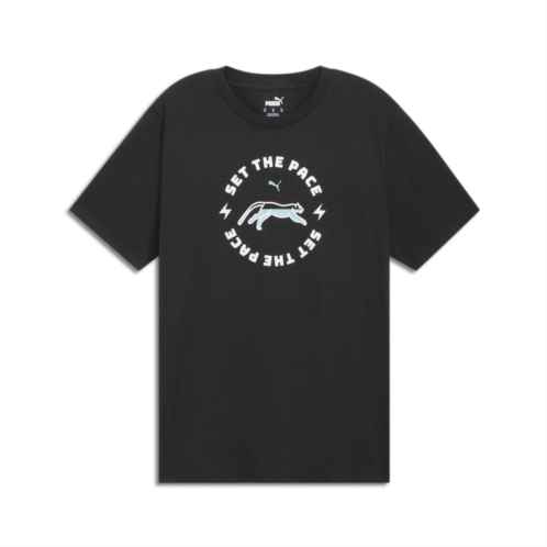 Puma mens set the pace tee