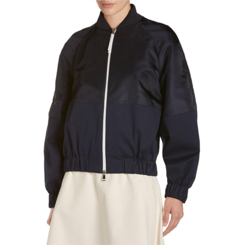 Moncler gobie womens lightweight short bomber jacket