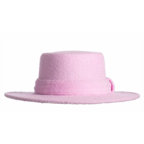 ASN womens terry hat in pink