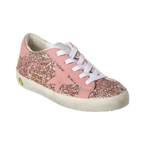 Golden Goose superstar glitter & leather sneaker