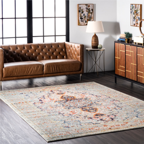 NuLOOM distressed persian sarita area rug