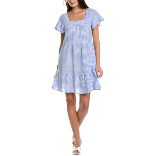 Beachlunchlounge linen-blend a-line dress