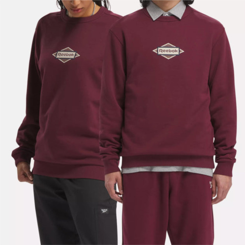 Reebok classics sporting goods crew sweatshirt