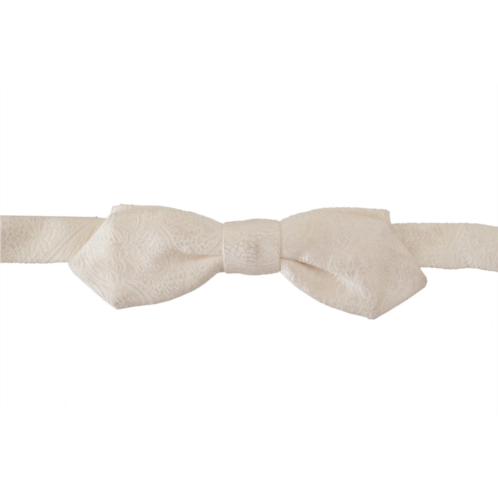 Dolce & Gabbana elegant silk bow mens tie