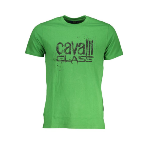 Cavalli Class cotton mens t-shirt