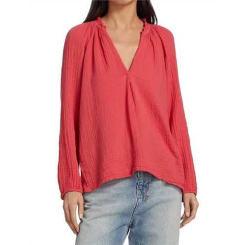 XIRENA camila top in rose coral