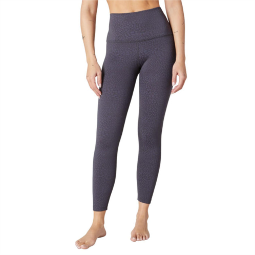 BEYOND YOGA caught in the midi high waisted legging in shadow grey